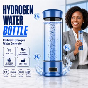 400ml Portable SPE PEM Tech Hydrogen Rich Water Bottle Generator