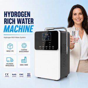 Household Drinking Water Ionizer Alkaline and Hydrogen Water Generator Machine